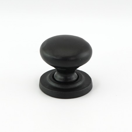 Black Iron Round 38mm Cabinet Knob