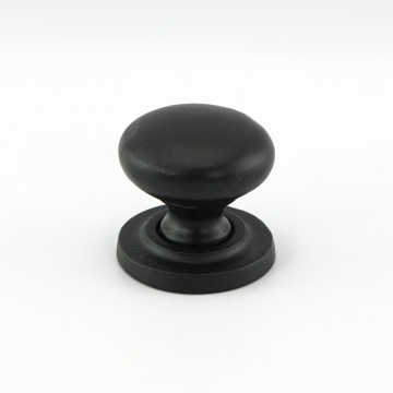 Black Iron Round 38mm Cabinet Knob