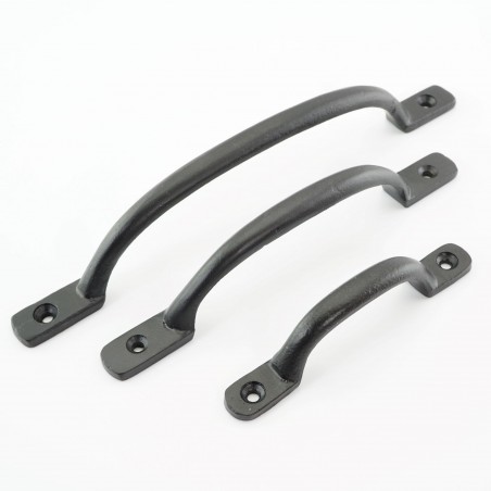 Black Iron Sash Pull Handles