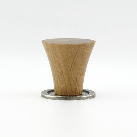 Pewter and Wood 'Haytor' Cabinet Knob