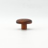 Teak Engraved Wooden Knob (Leaves)