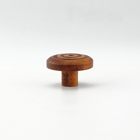 Teak Engraved Wooden Handles (Circles)