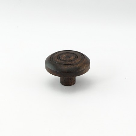 Walnut Engraved Wooden Handles (Circles) Walnut Engraved Wooden Handles (Circles)