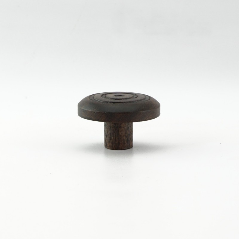 Walnut Engraved Wooden Handles (Circles)