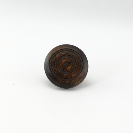 Walnut Engraved Wooden Handles (Circles) Walnut Engraved Wooden Handles (Circles)