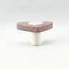 Crafty Red Wooden Heart Cabinet Knob Crafty Red Wooden Heart Cabinet Knob