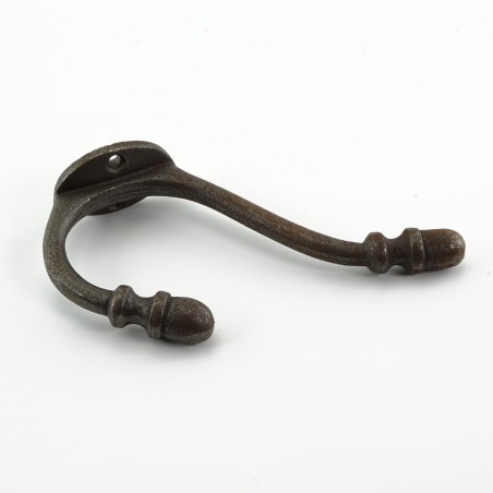 Acorn Double Hook Antique Cast Iron.