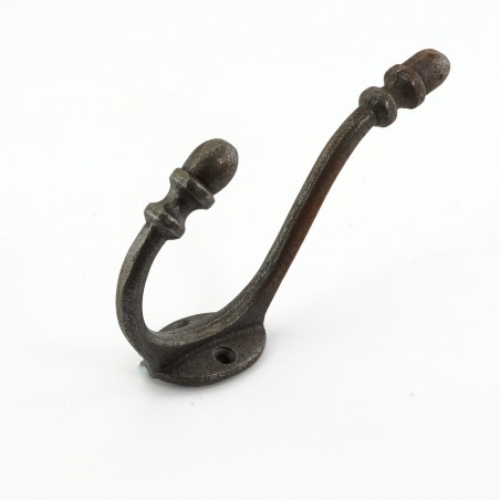 Acorn Double Hook Antique Cast Iron.