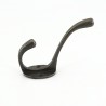 Bellever Double Coat Hook in Antique Iron Bellever Double Coat Hook in Antique Iron