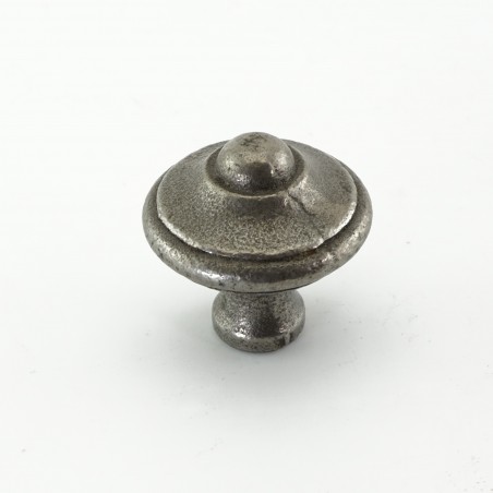 Victorian Style Cabinet Knob Antique Iron