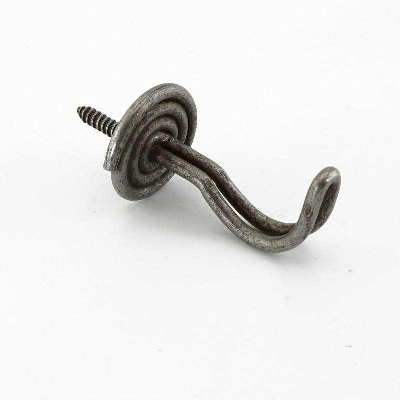 Black iron on sale cup hooks