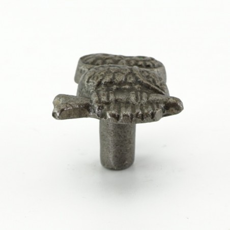 Owl Cabinet Knob in Antique Iron