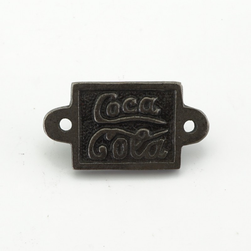 Cast Iron 'Coca Cola' Embossed Sign