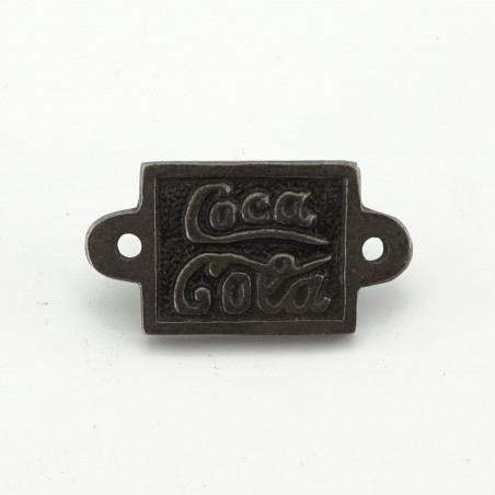 Cast Iron 'Coca Cola' Embossed Sign