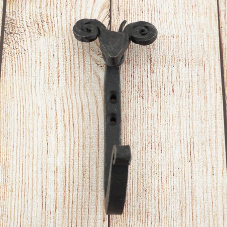 'Rams Head' Hand Forged Coat Hook