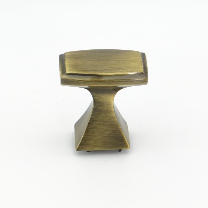Art Deco Rectangular Cabinet Knob