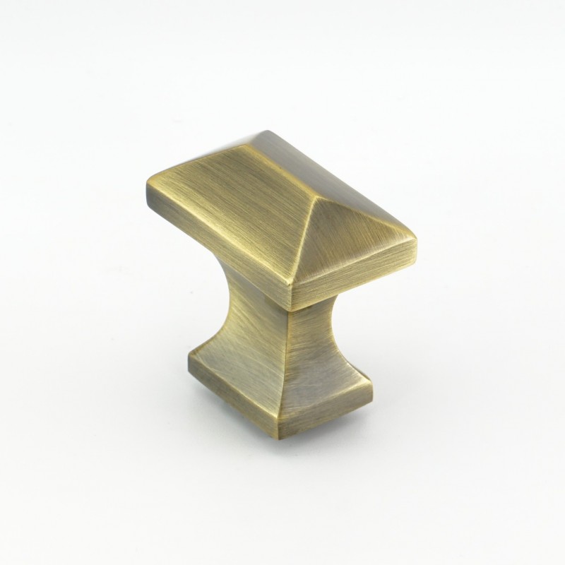 Art Deco Pyramid Cabinet Knob