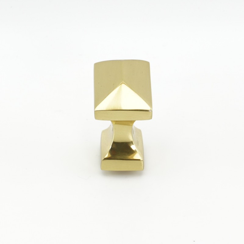 Art Deco Pyramid Cabinet Knob