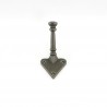 Cast Iron 'Kitty' Single Coat Hook