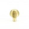 Arts and Crafts Reeded Cabinet Pull