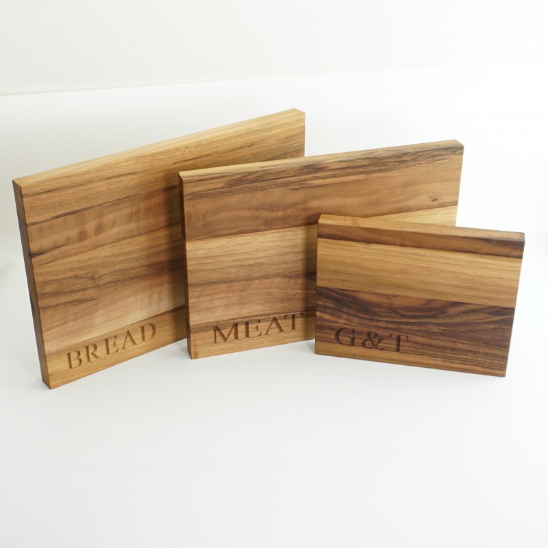 Walnut Wooden Chopping Board Set
