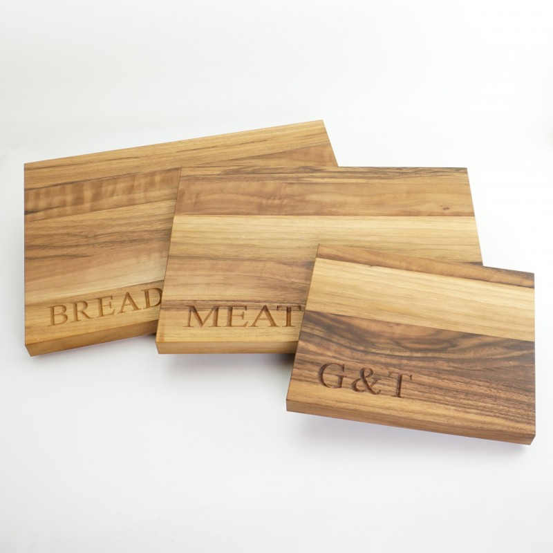 Walnut Wooden Chopping Board Set