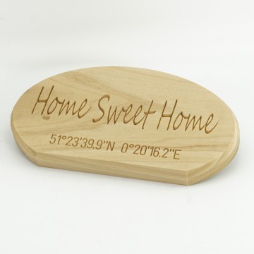 Home Sweet Home Plaque
