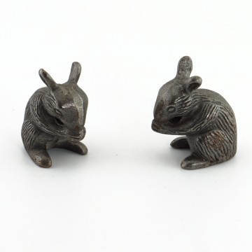 Little Cast Iron Mice
