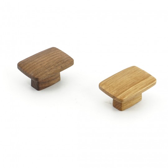 Harbourne Wooden Knob Oak & Walnut Finishes