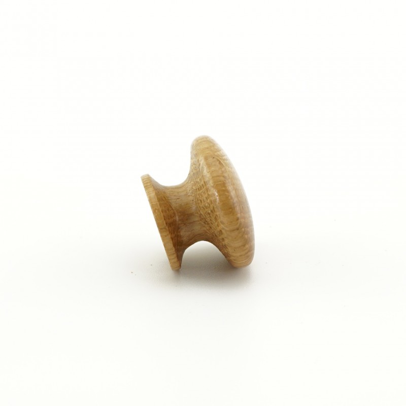 30mm Oak Wooden Cabinet Knob