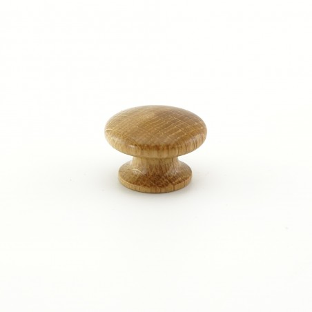 30mm Oak Wooden Cabinet Knob