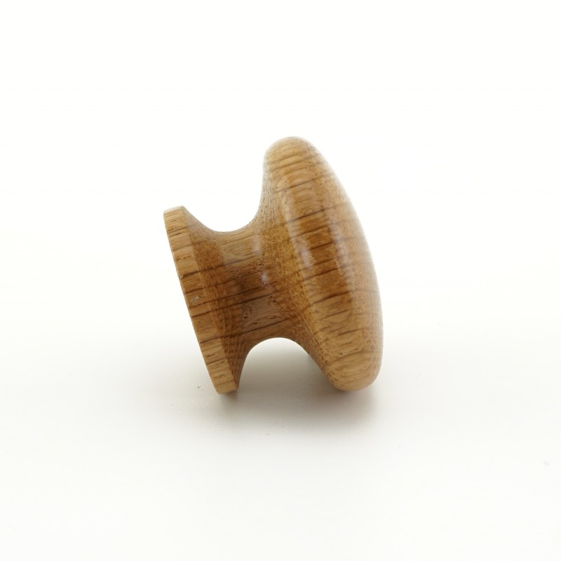 48mm Oak Wooden Cabinet Knob