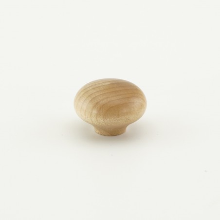 30mm Maple Wooden Cabinet Knob