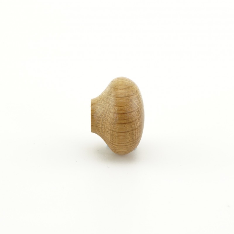 30mm Oak Wooden Cabinet Knob