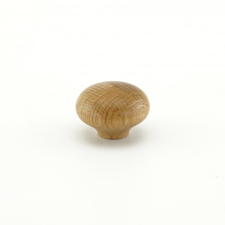 30mm Oak Wooden Cabinet Knob