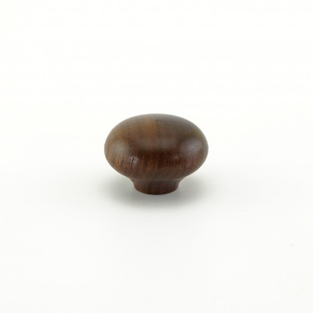 30mm Walnut Wooden Cabinet Knob