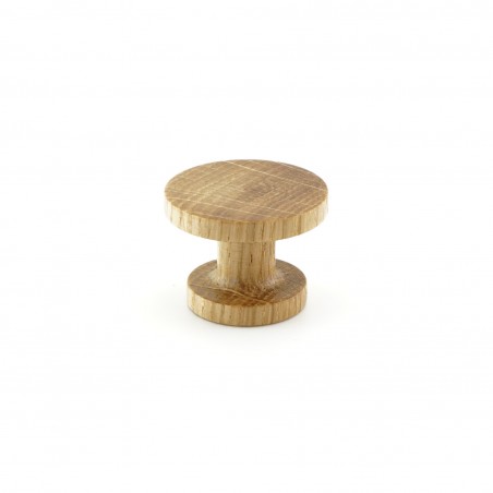 30mm Oak Wooden Cabinet Knob