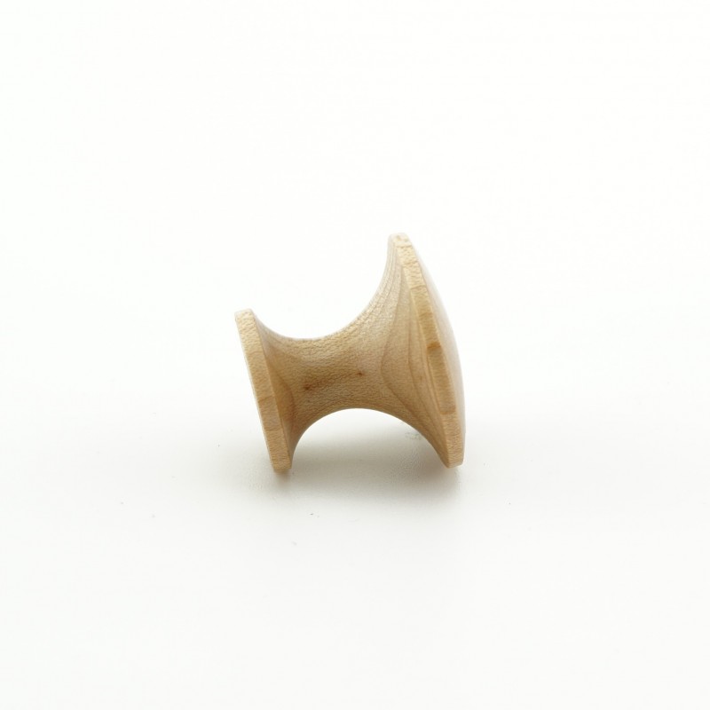 30mm Maple Wooden Cabinet Knob