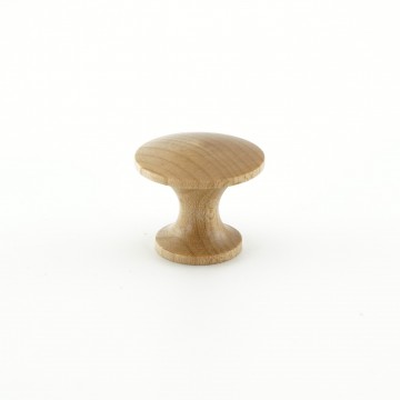 30mm Maple Wooden Cabinet Knob
