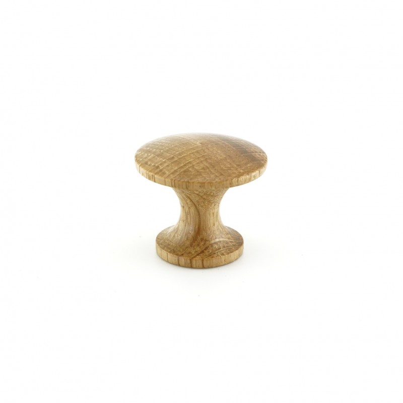 30mm Oak Wooden Cabinet Knob