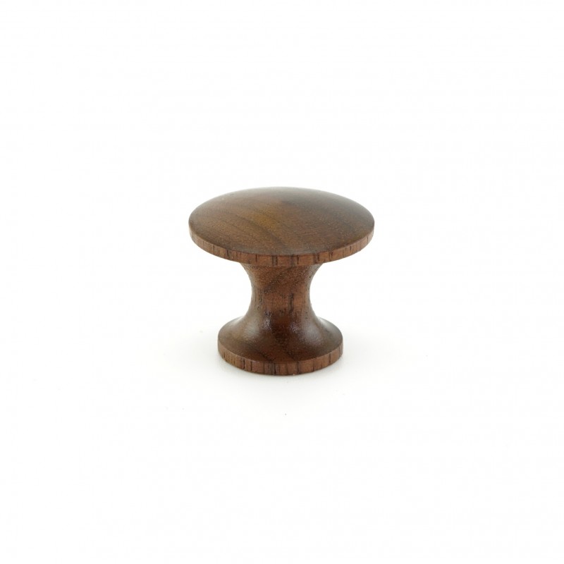 30mm Walnut Wooden Cabinet Knob