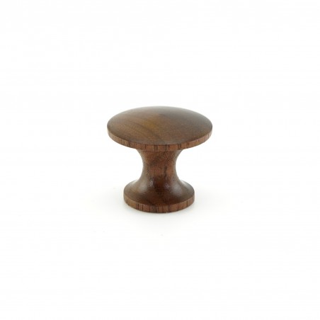 30mm Walnut Wooden Cabinet Knob