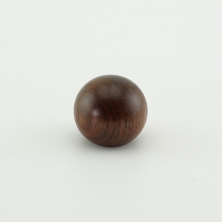 30mm Walnut Wooden Cabinet Knob