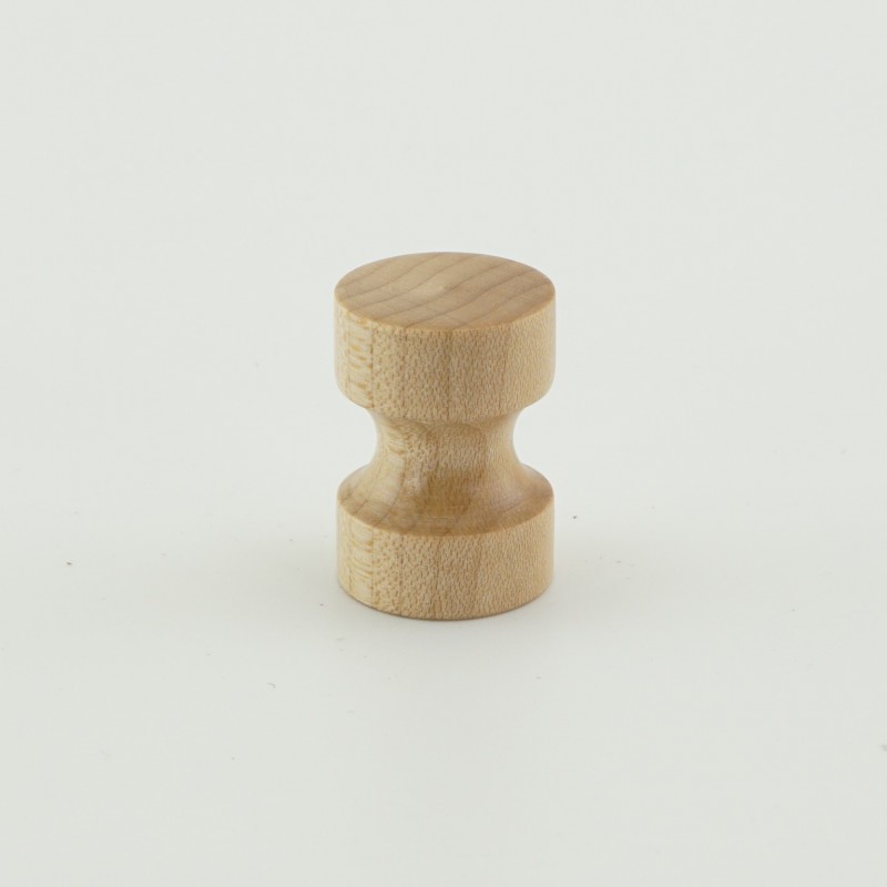 19mm Maple Wooden Cabinet Knob