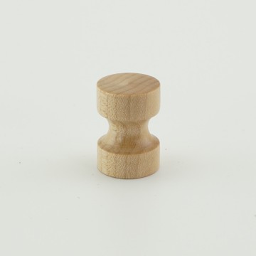 19mm Maple Wooden Cabinet Knob