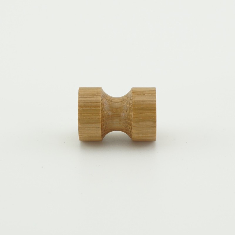 19mm Oak Wooden Cabinet Knob