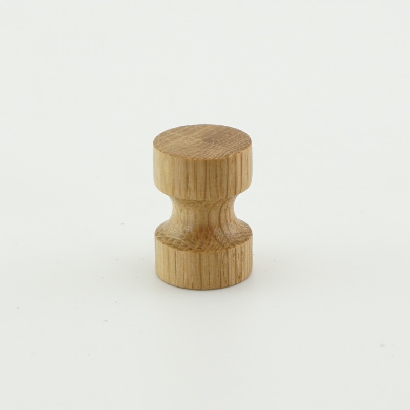 19mm Oak Wooden Cabinet Knob