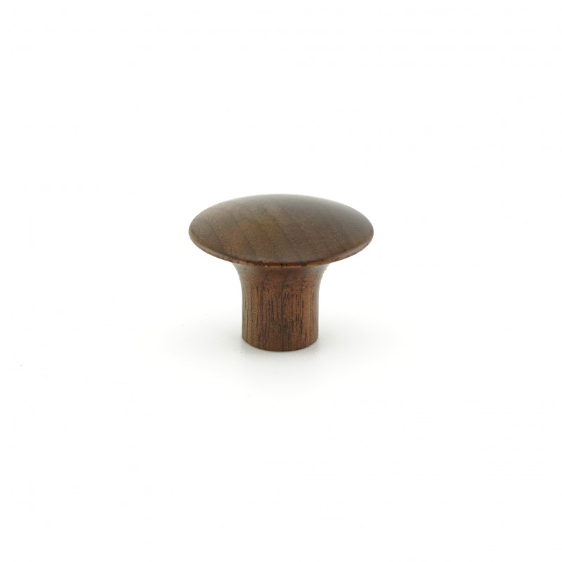 30mm Walnut Wooden Cabinet Knob