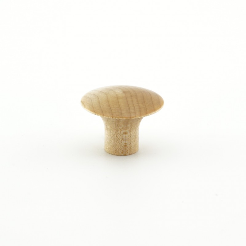 30mm Maple Wooden Cabinet Knob