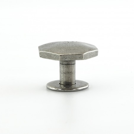 Pewter 'Tunstall 2' Cabinet Knob